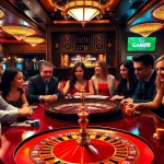 GA888 invites players to enjoy thrilling casino games with vibrant poker chips and roulette.