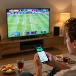Place strategic bets on 12bet while enjoying live sports in a cozy home setting