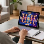 Engaging play at net88 online casino while enjoying a cozy home atmosphere.