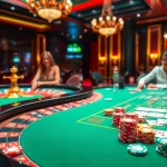 Winning at the new88 casino with vibrant roulette and poker elements capturing excitement.