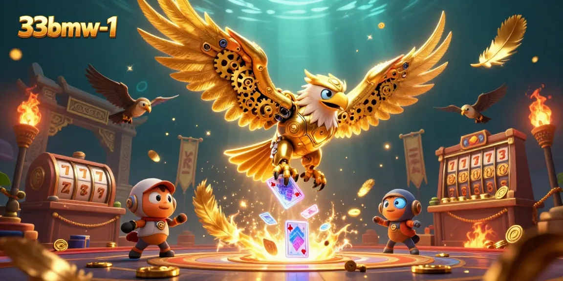 Engage with thrilling casino adventures at 33bmw-1 featuring a golden eagle and immersive game elements.