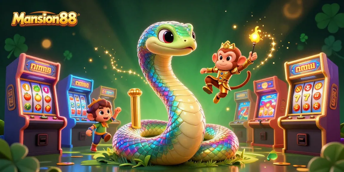 Engage with Mansion88 as you spin vibrant slots in an immersive 3D illustration.