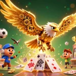 Play thrilling games at real money casinos with a dynamic 3D scene filled with action and winning elements.