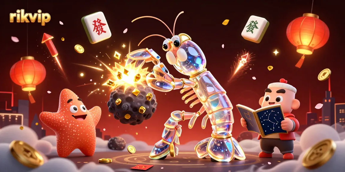 rikvip players enjoy vibrant casino games with galactic characters and lucky symbols