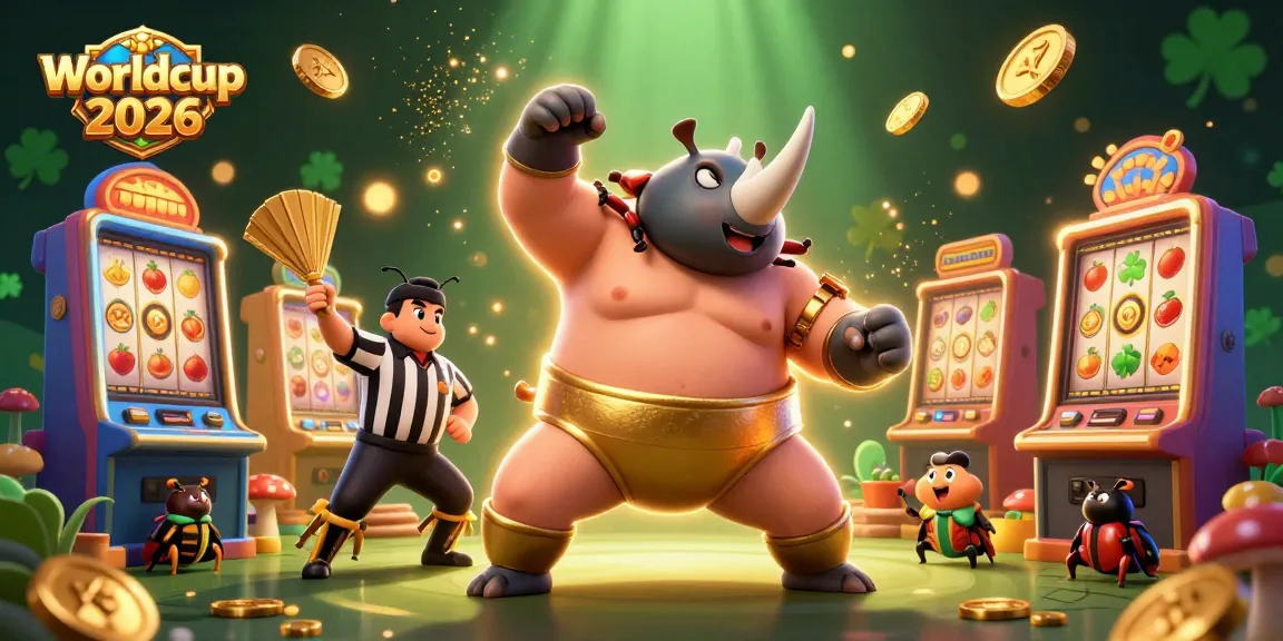 Spin to win at Worldcup 2026, where beetle champions and colorful slot machines collide!