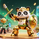 Experience thrilling gameplay with 33win01 in an ultra-detailed vibrant casino scene.