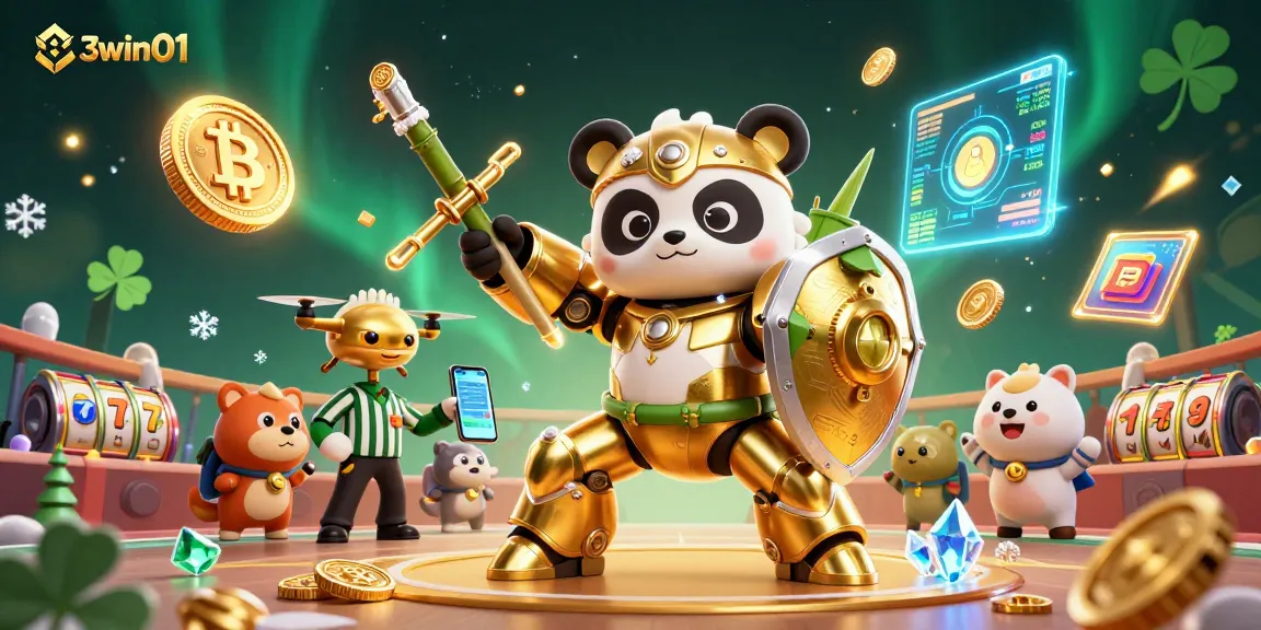 Experience thrilling gameplay with 33win01 in an ultra-detailed vibrant casino scene.