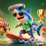 Surf thrilling experiences with FUN88 where the hammer-head shark, clownfish, and crab DJ enhance your gaming journey.