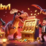 Experience jackpots at 789clubv1 with a roaring pachycephalosaurus at the golden slot machine!